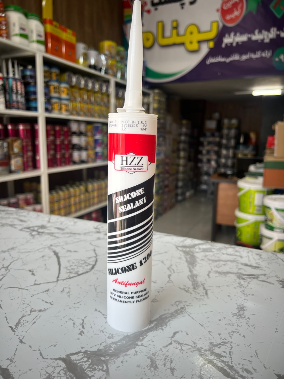 چسب سیلیکونی شفاف HZZ  240گرمی